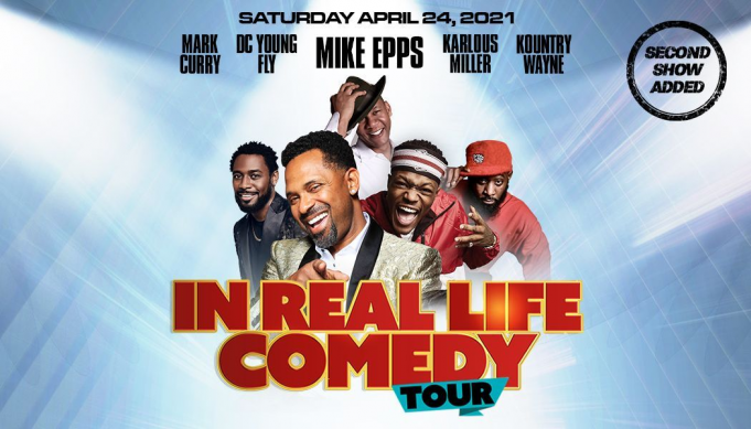 In Real Life Comedy Tour: Mike Epps, Mark Curry, DC Young Fly, Karlous Miller & Kountry Wayne at Toyota Center