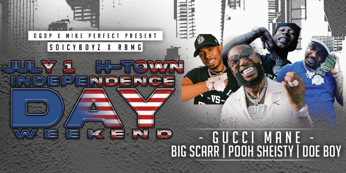 Gucci Mane, Pooh Shiesty, Big Scarr & Doe Boy [CANCELLED] at Toyota Center