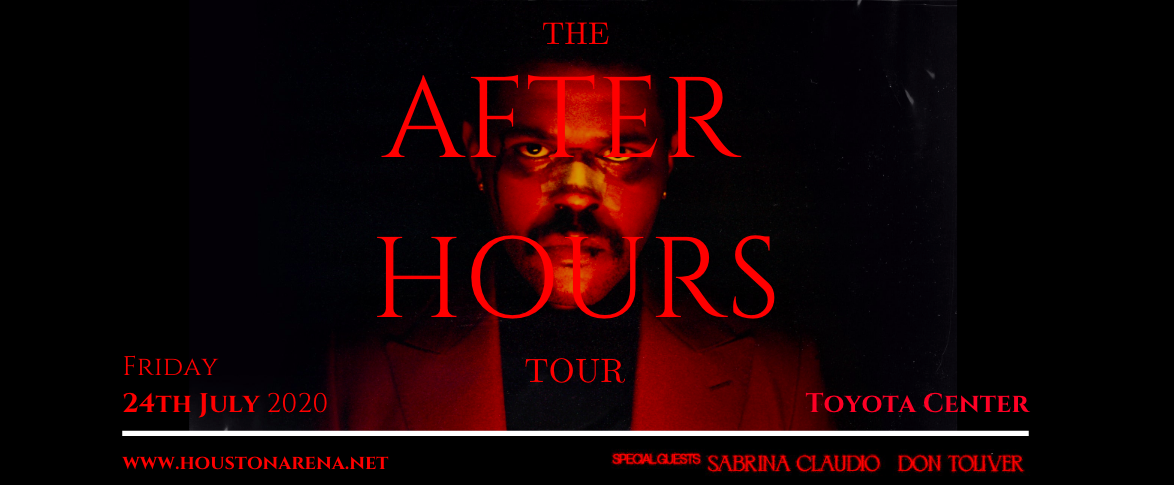 The Weeknd, Sabrina Claudio & Don Toliver [CANCELLED] at Toyota Center