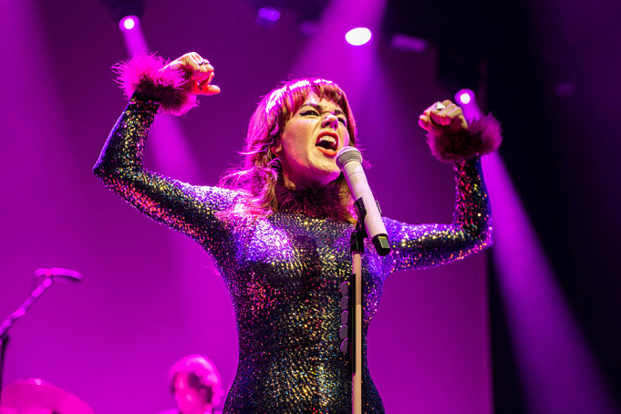 Harry Styles & Jenny Lewis at Toyota Center