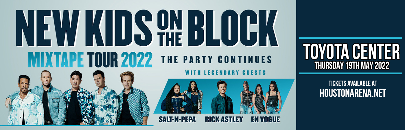 New Kids On The Block, Salt N Pepa, Rick Astley & En Vogue at Toyota Center