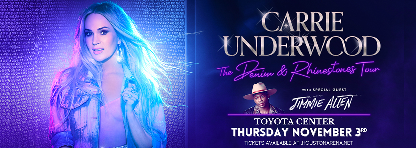 Carrie Underwood & Jimmie Allen at Toyota Center