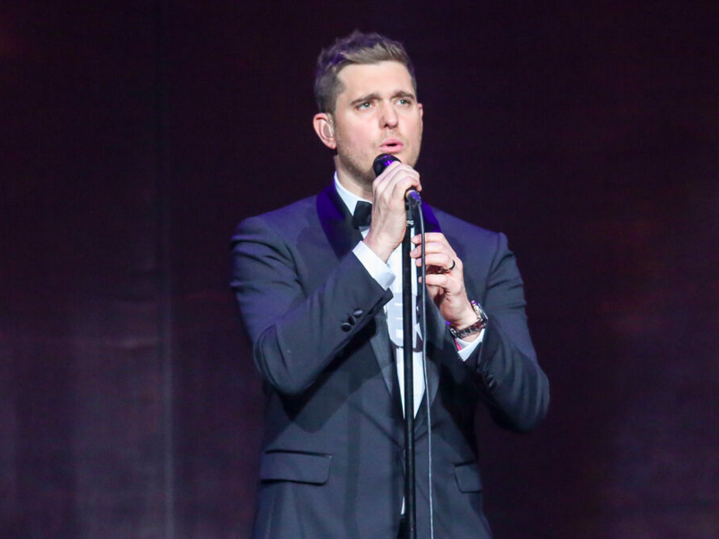 Michael Buble at Toyota Center