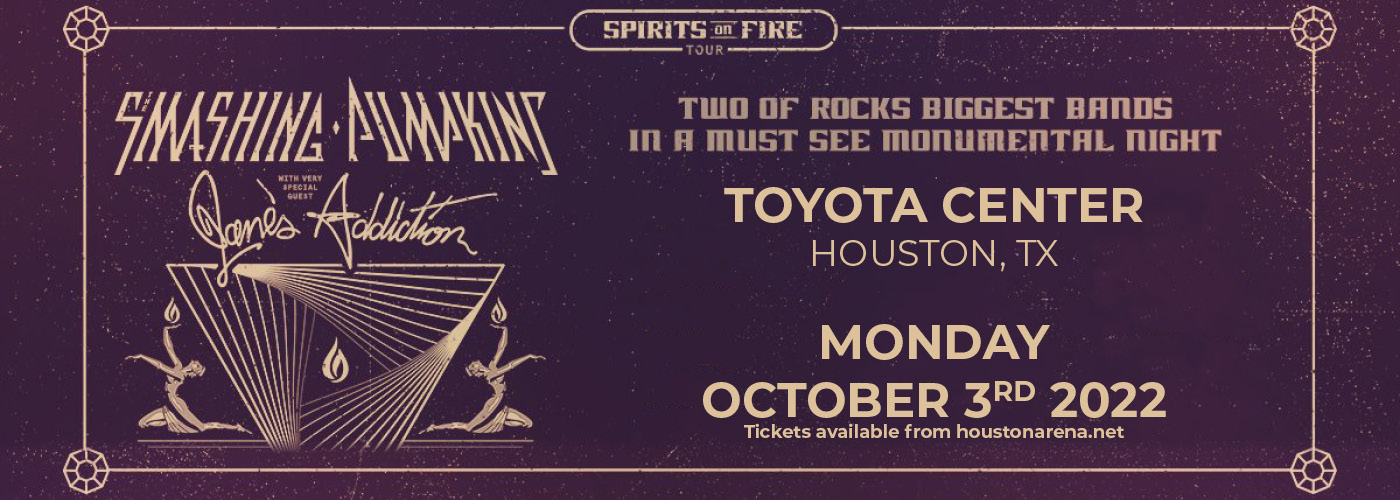 Smashing Pumpkins: Spirits on Fire Tour with Jane's Addiction