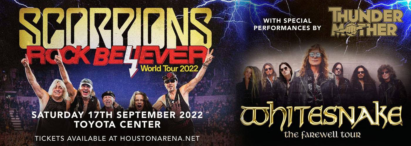 Scorpions, Whitesnake & Thundermother at Toyota Center