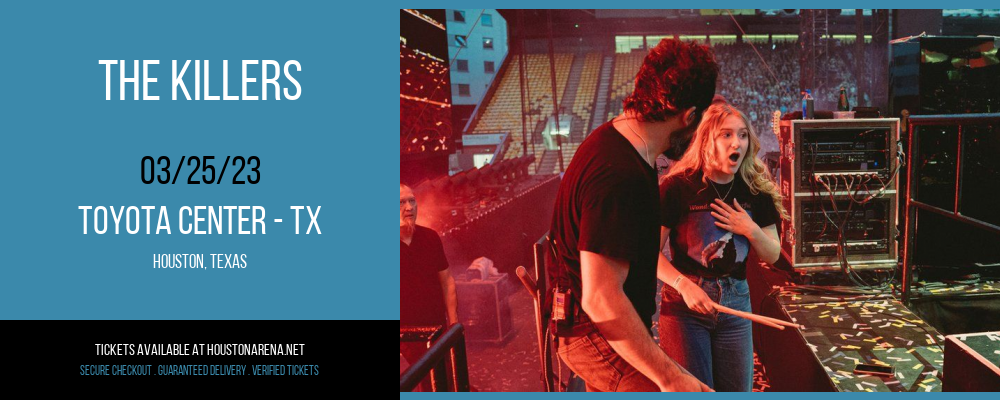 The Killers at Toyota Center tickets The Killers at Toyota Center