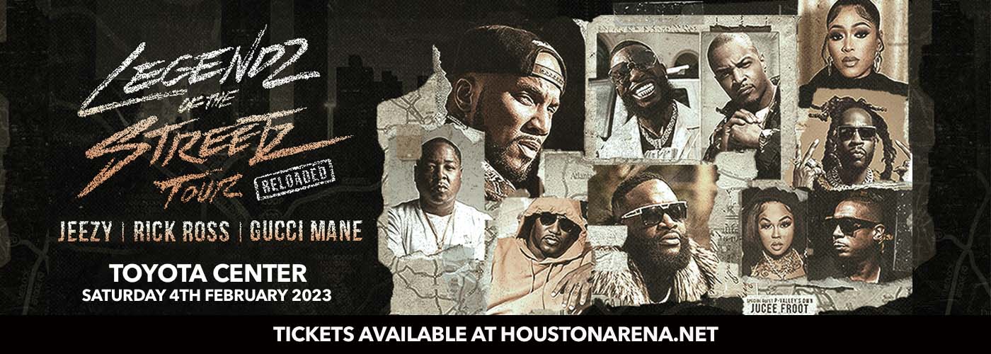 Legendz of the Streetz Tour: Rick Ross, Jeezy & Gucci Mane at Toyota Center