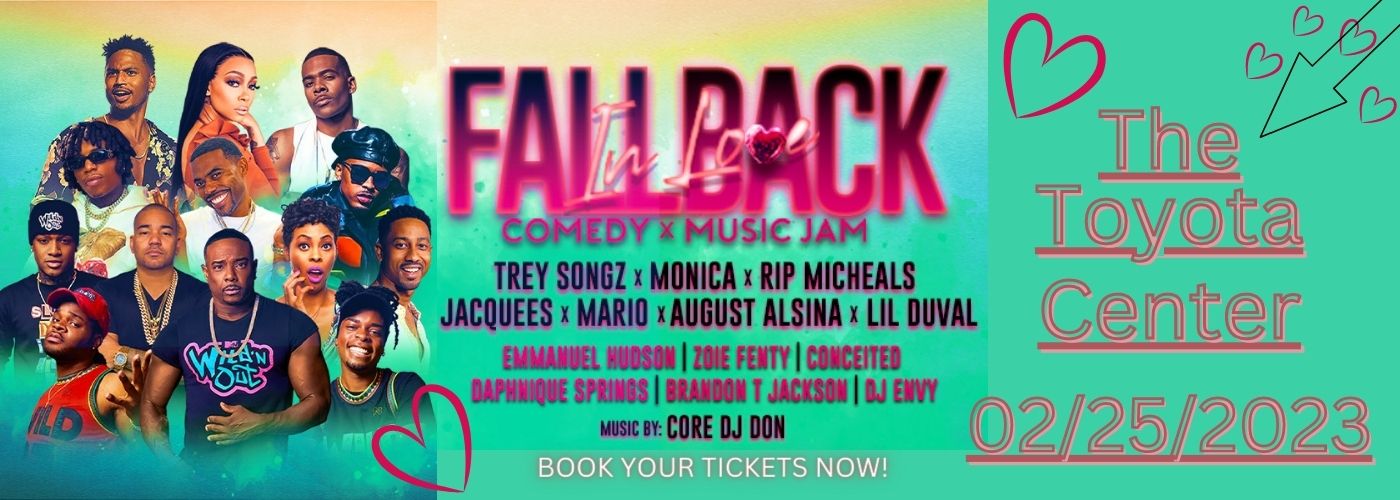 Fall Back In Love Comedy & Music Jam at Toyota Center