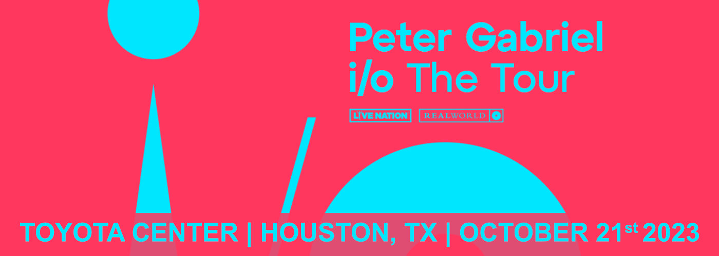 Peter Gabriel at Toyota Center