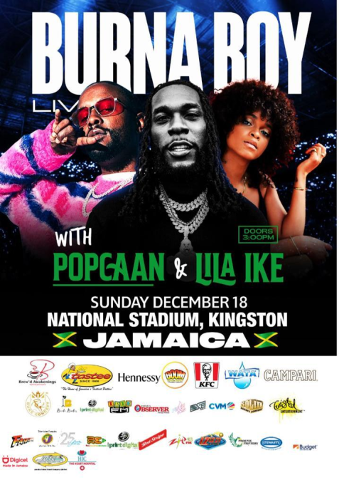 Burna Boy tickets