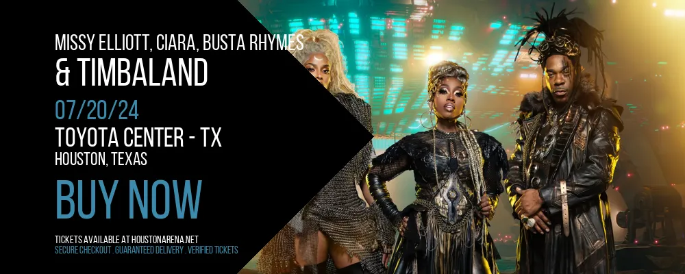 Missy Elliott at Toyota Center - TX