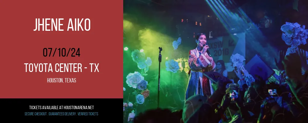 Jhene Aiko at Toyota Center - TX