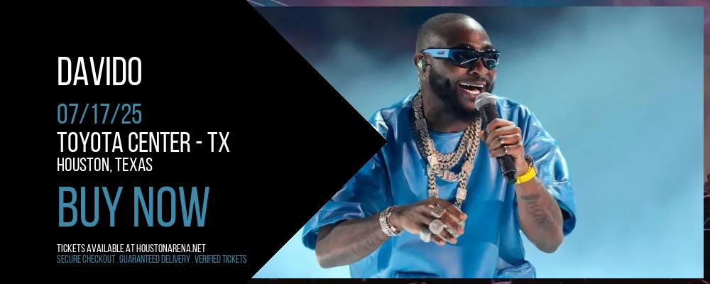 Davido at Toyota Center - TX
