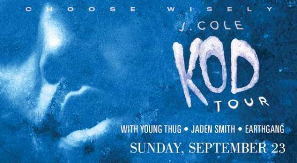 J. Cole, Young Thug, Jaden Smith & EarthGang at Toyota Center