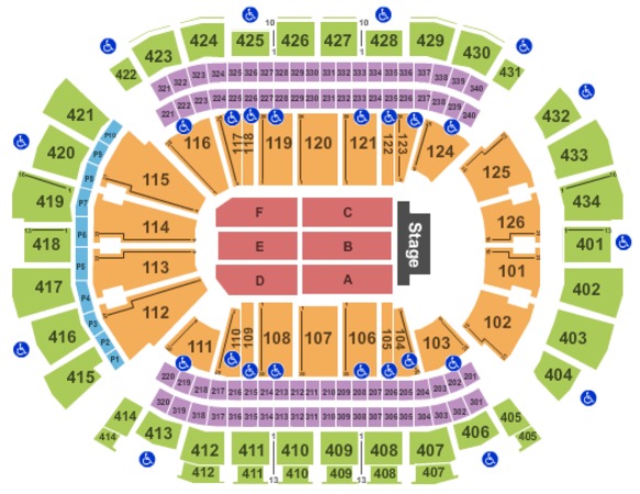 Houston Rockets Seating Chart View