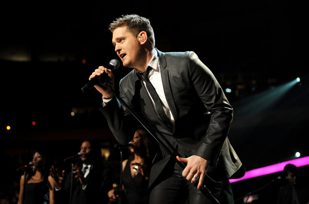 Michael Buble at Toyota Center