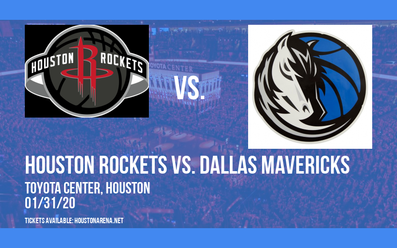 Houston Rockets vs. Dallas Mavericks at Toyota Center tickets Houston Rockets vs. Dallas Mavericks at Toyota Center