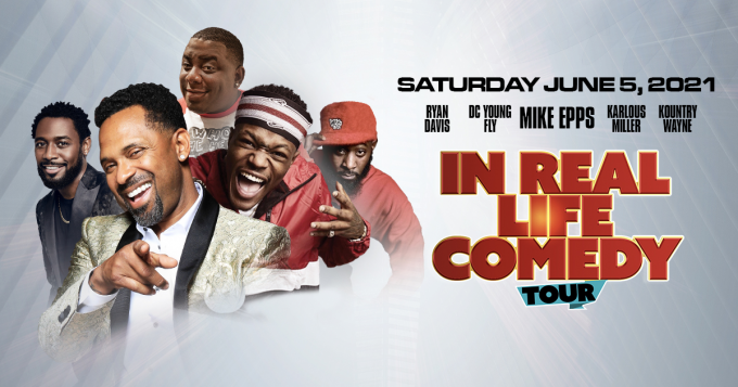 In Real Life Comedy Tour: Mike Epps, Michael Blackson, DC Young Fly, Karlous Miller & Kountry Wayne at Toyota Center
