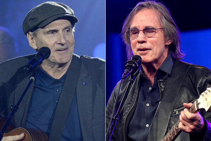 James Taylor & Jackson Browne at Toyota Center