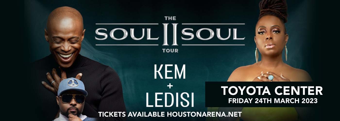 Kem, Ledisi & Musiq Soulchild at Toyota Center