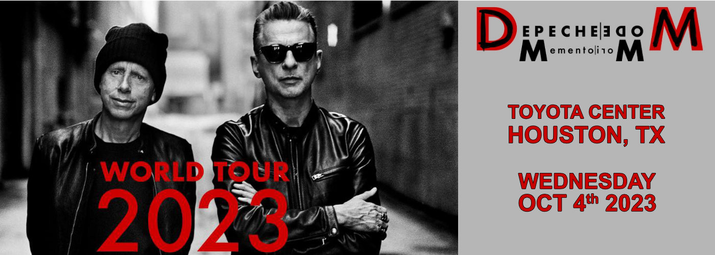 Depeche Mode at Toyota Center tickets Depeche Mode at Toyota Center