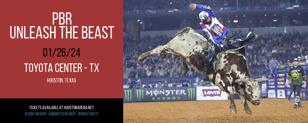 PBR - Unleash The Beast - 2 Day Pass at Toyota Center - TX