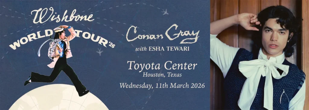 Conan Gray at Toyota Center - TX