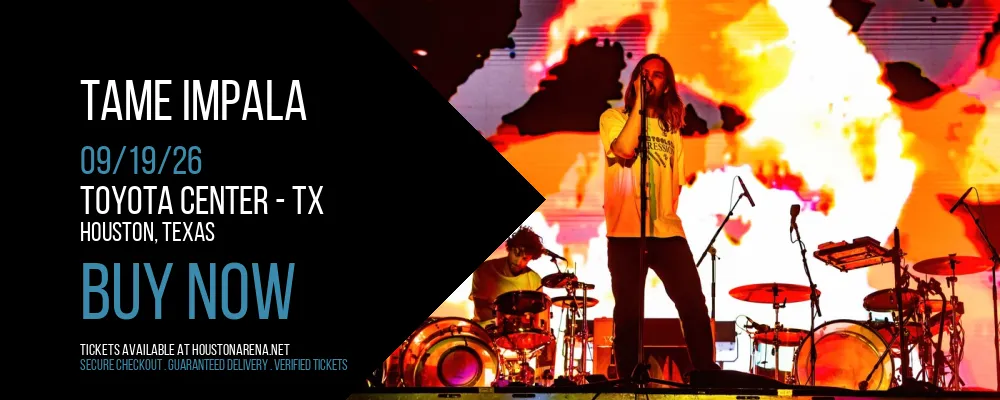 Tame Impala at Toyota Center - TX